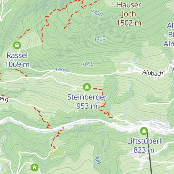 Map of Steinberger