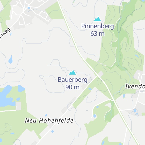 Map of Bauerberg