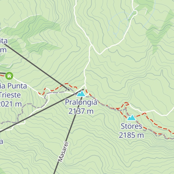 Map of Pralongià