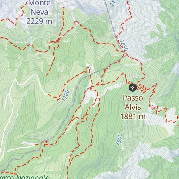 Map of Rifugio Bruno Boz