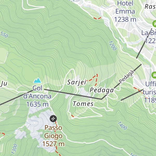 Map of Berghotel Soleseid