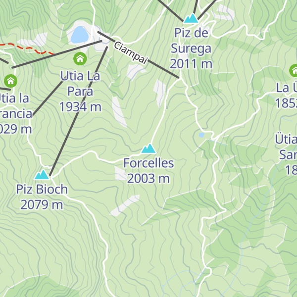 Map of Forcelles