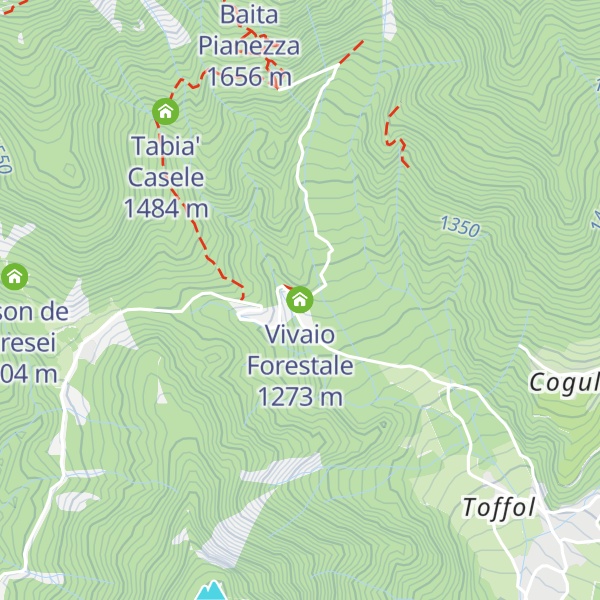 Map of Vivaio Forestale