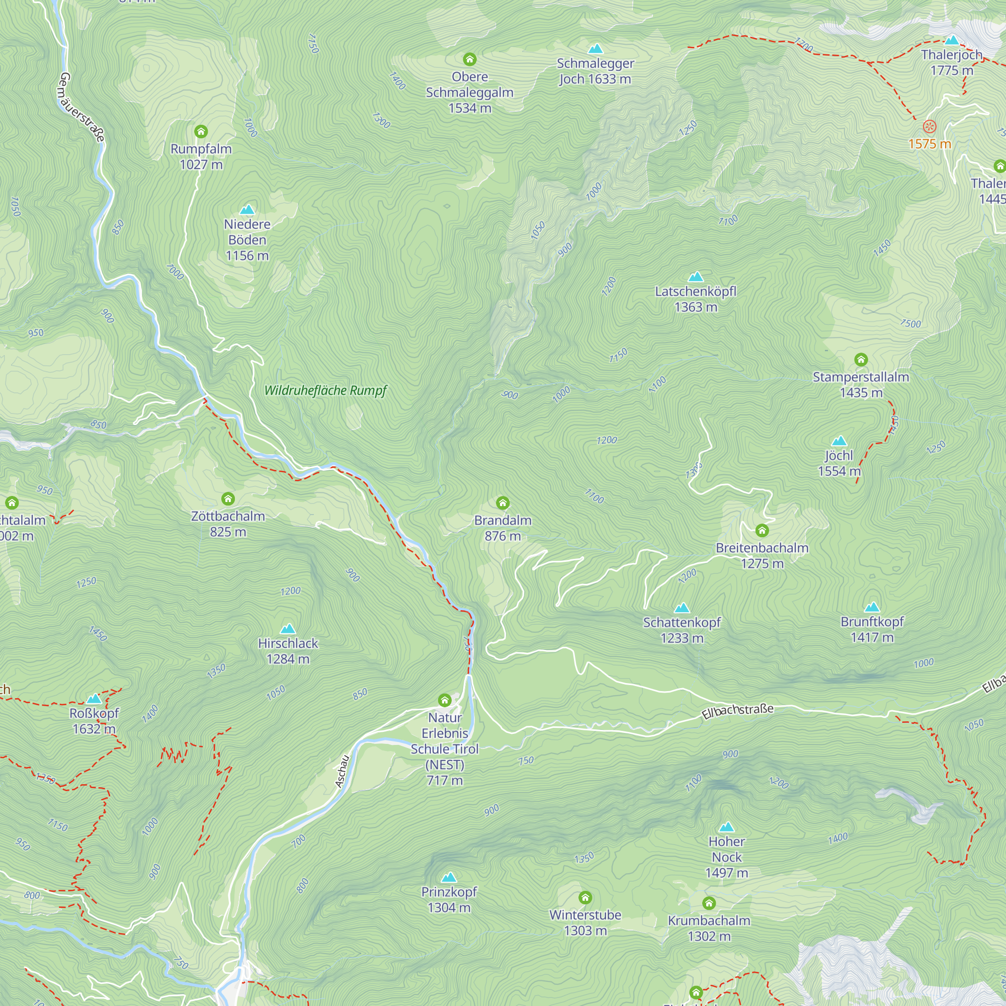 Brandalm map