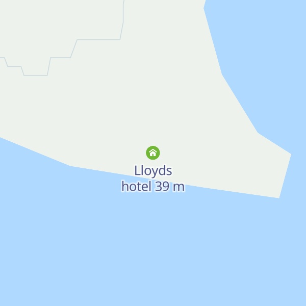 Map of Lloyds hotel