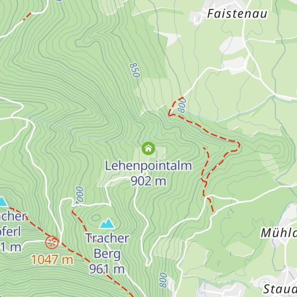 Map of Lehenpointalm