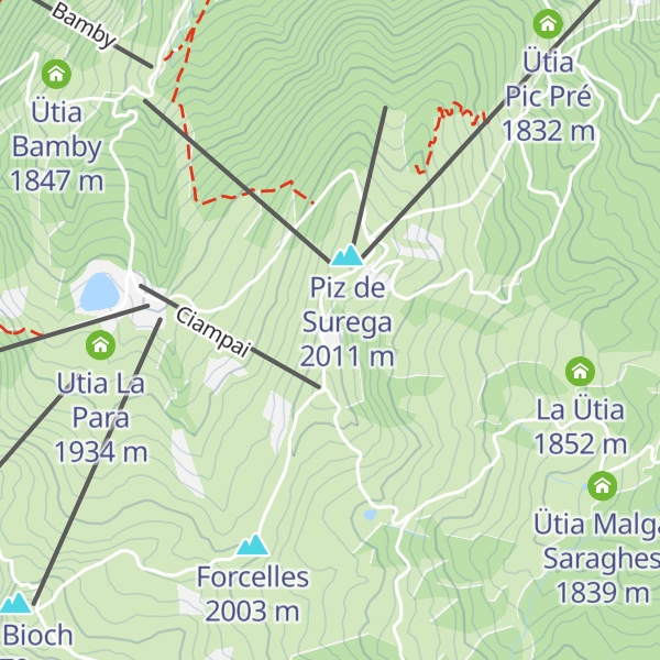 Map of Ütia Las Vegas