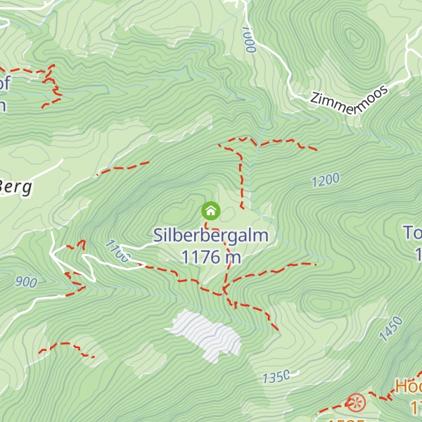 Map of Silberbergalm
