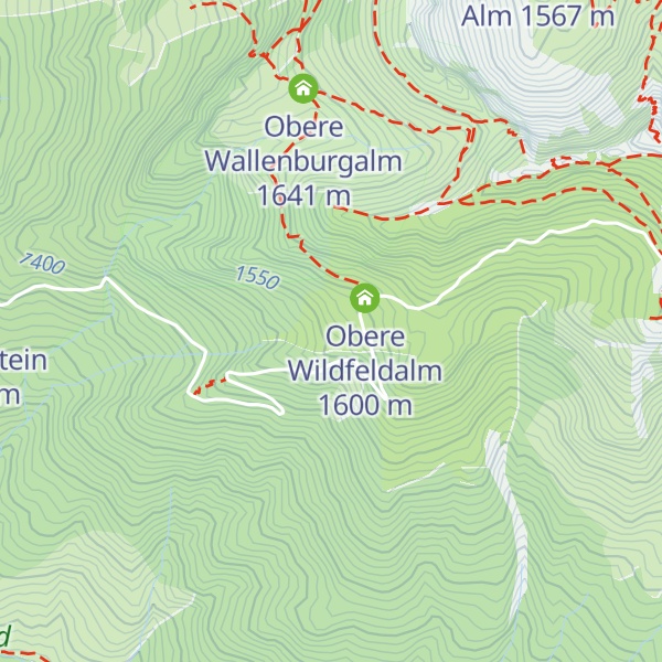 Map of Wildfeldalm