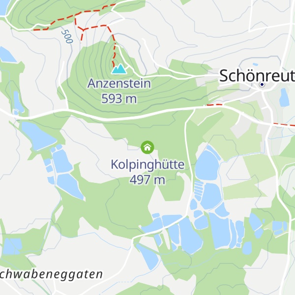 Map of Kolpinghütte