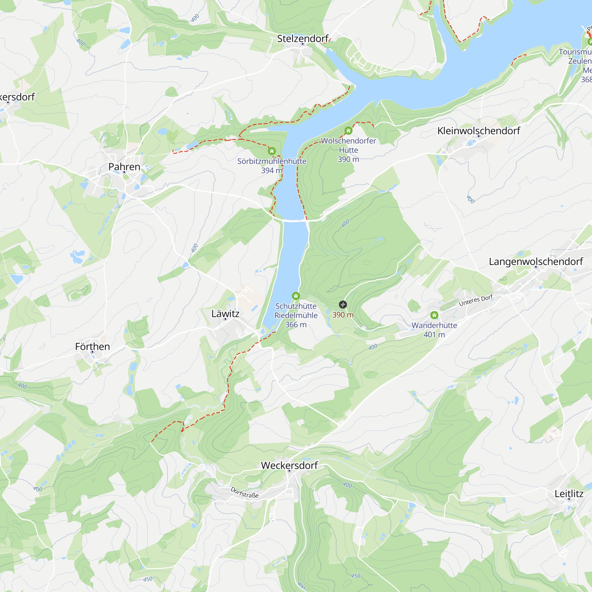 Schutzhütte Riedelmühle map