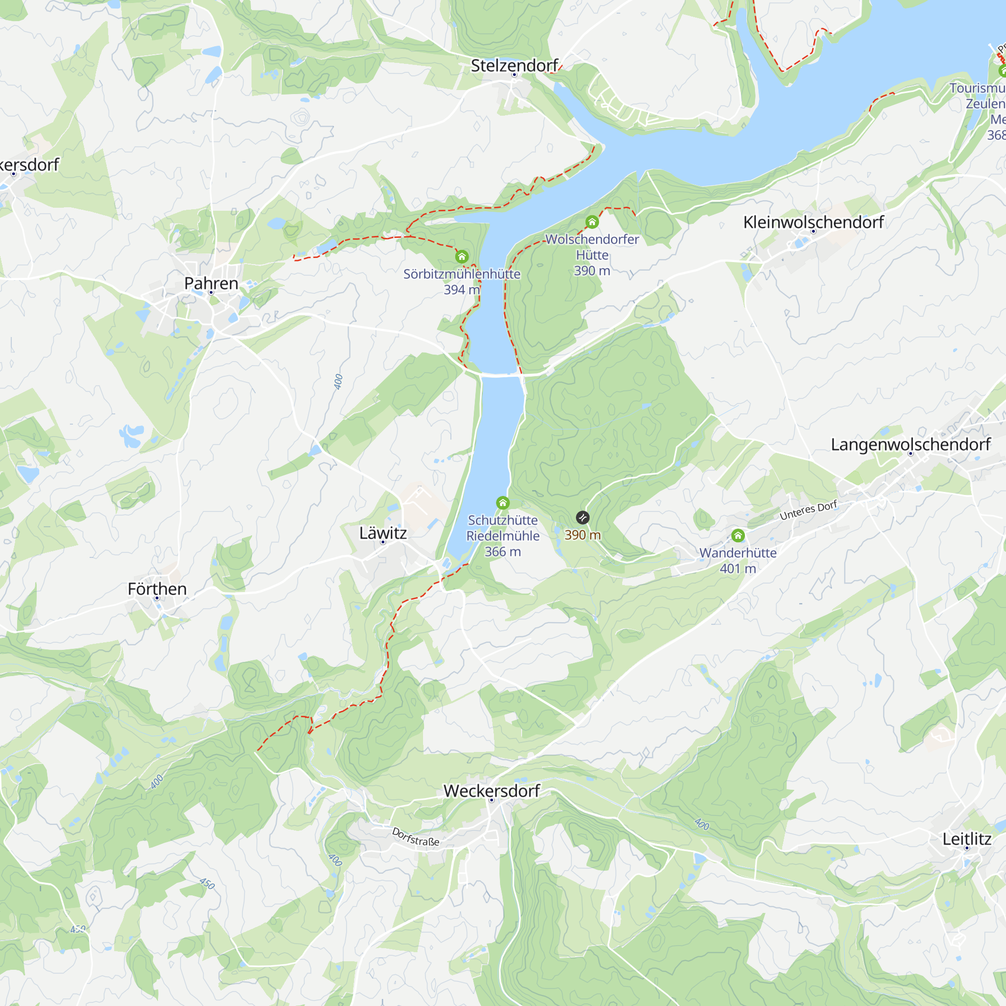 Schutzhütte Riedelmühle map
