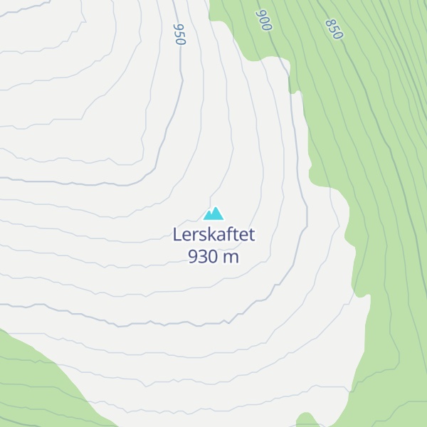 Map of Lerskaftet