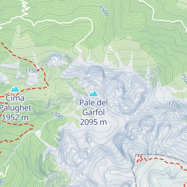 Map of Pale del Garfol