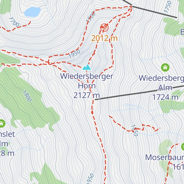 Map of Top of Alpbachtal