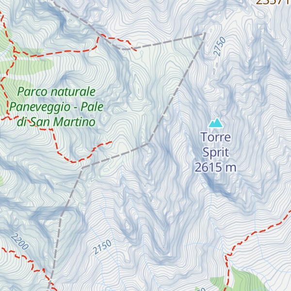Map of Sass da Camp