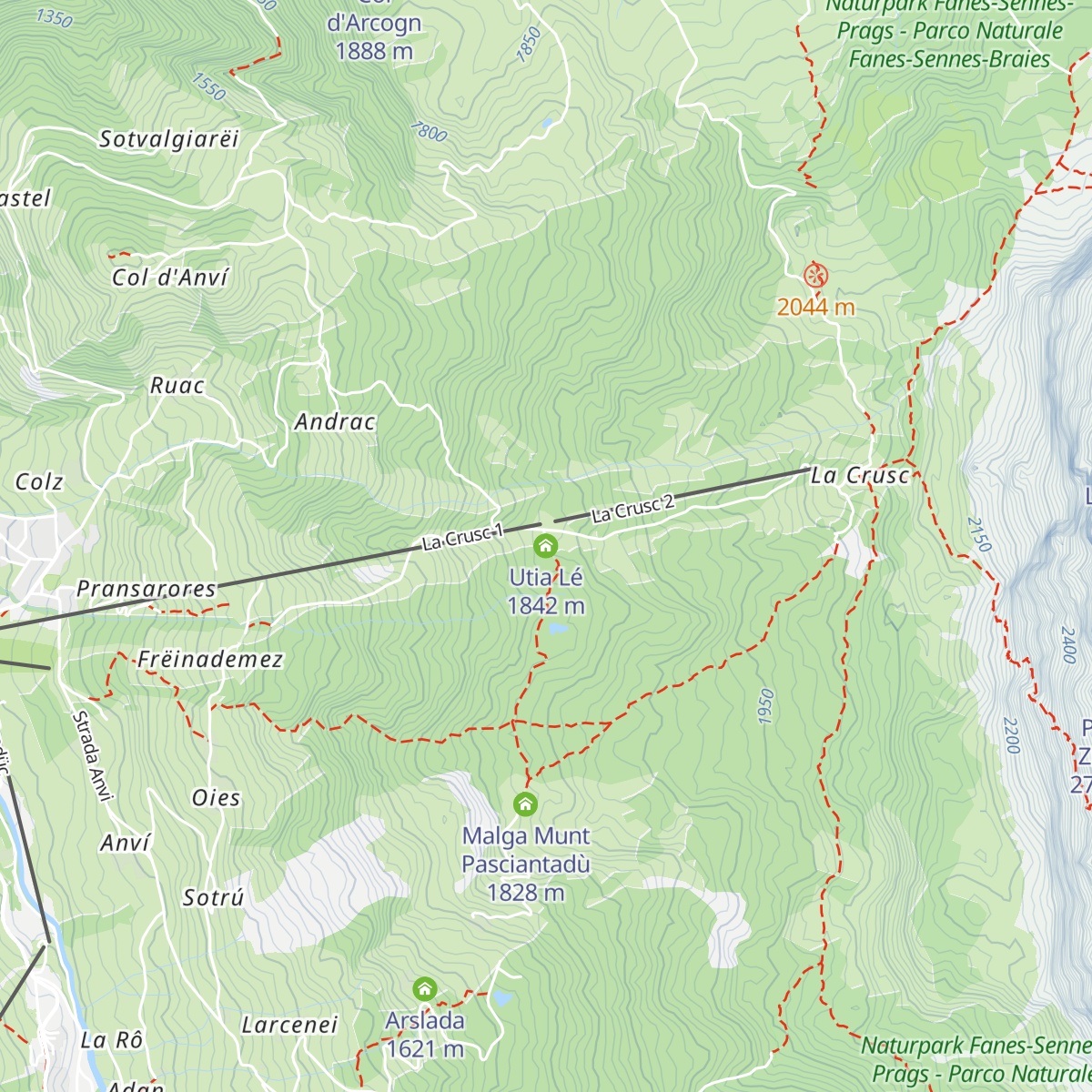 Utia Lé map