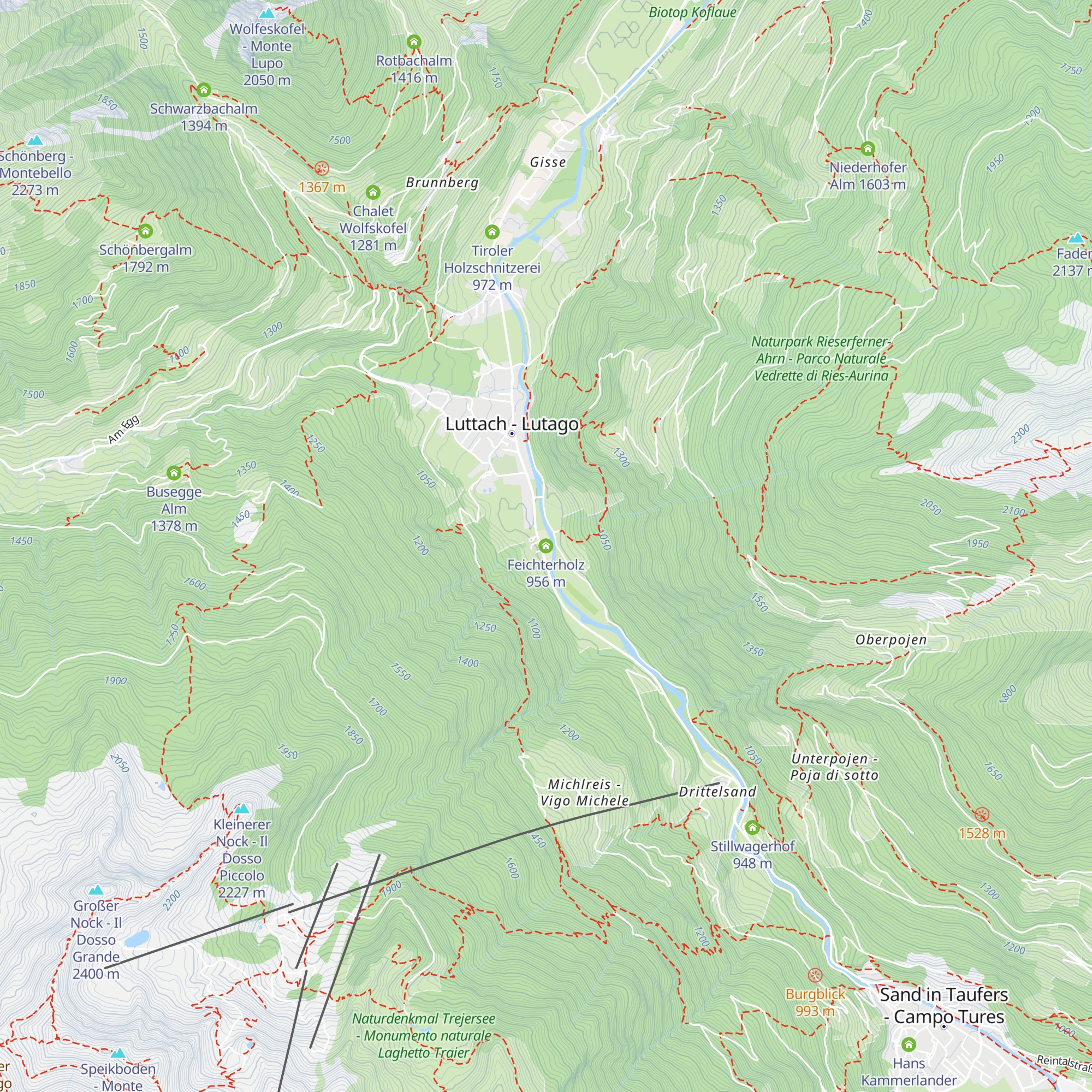 Feichterholz map