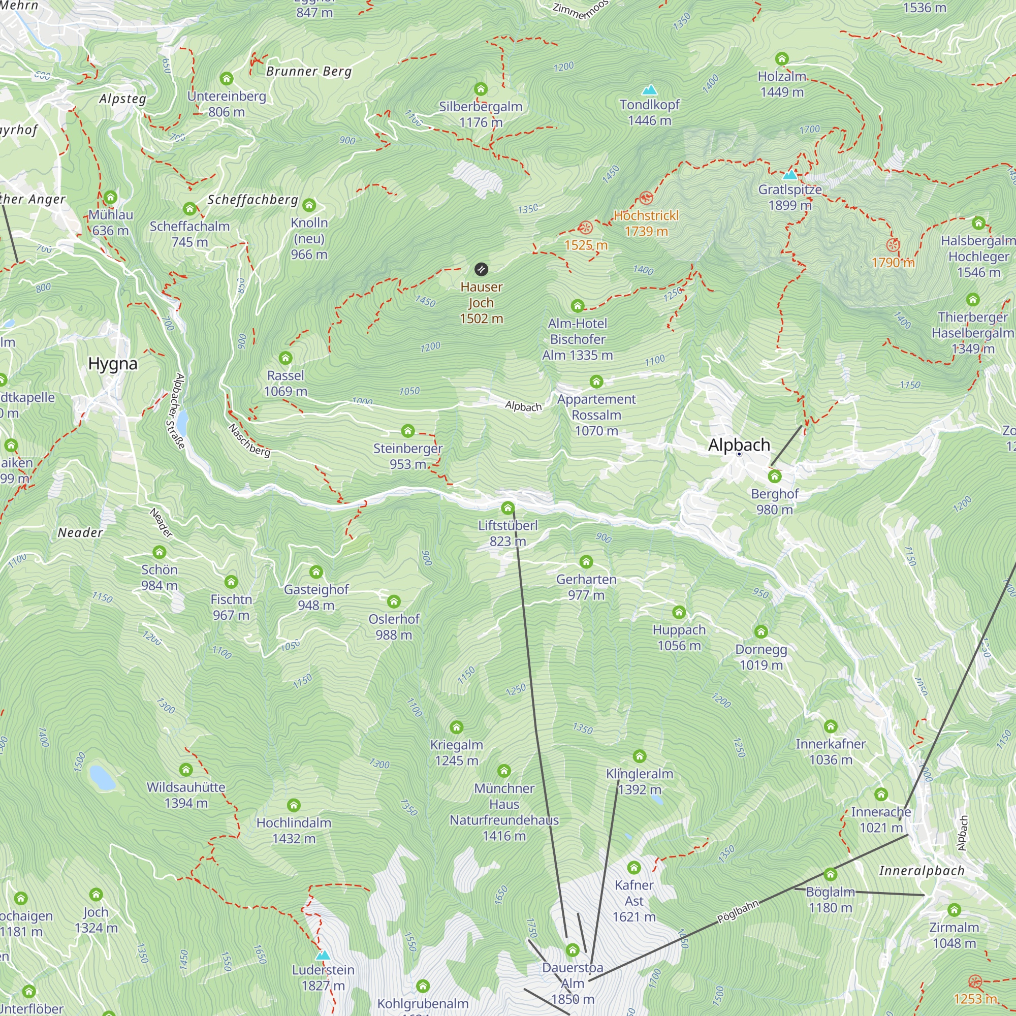 Liftstüberl map