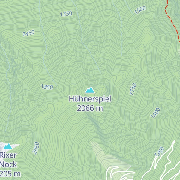 Map of Hühnerspiel