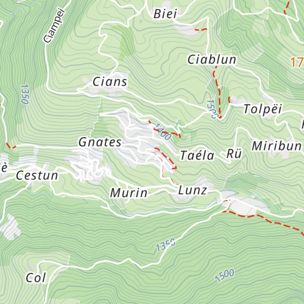 Map of Tourist office - La Valle/ Wengen