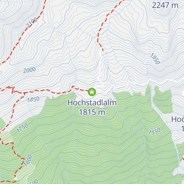 Map of Hochstadlalm