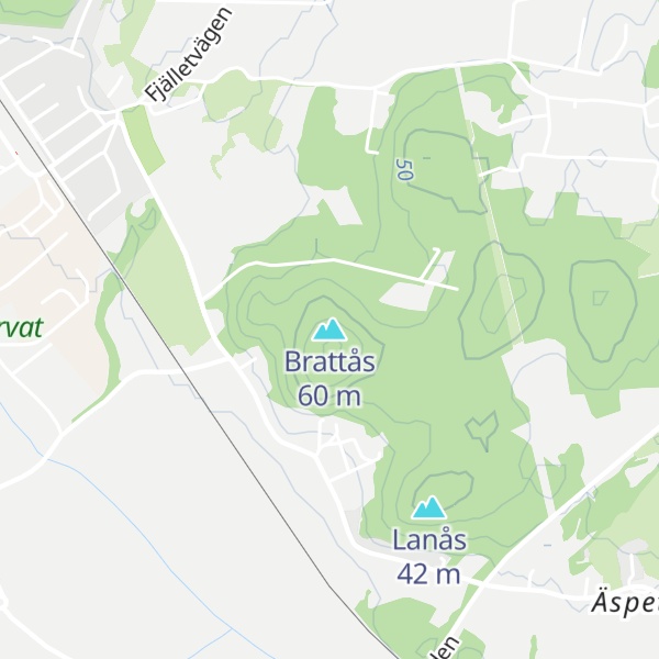 Map of Brattås