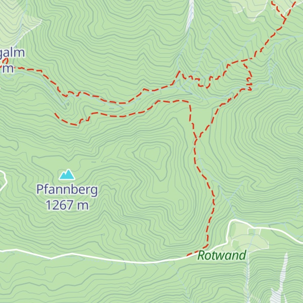 Map of Pfannkobel