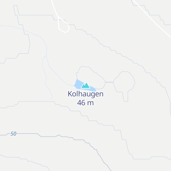 Map of Kolhaugen