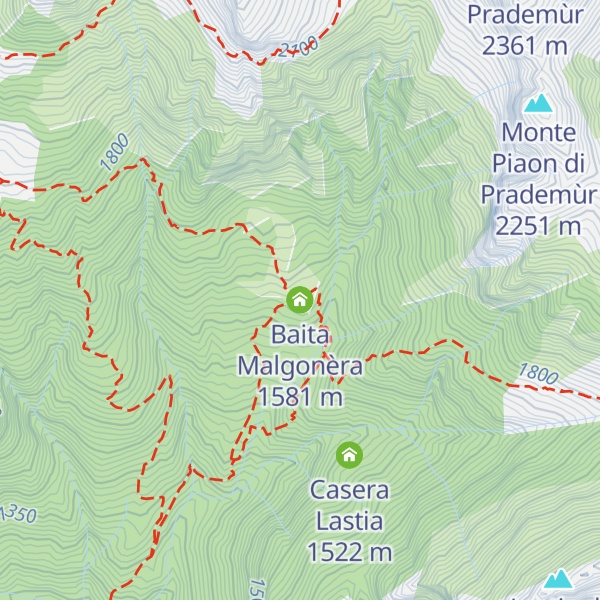 Map of Baita Malgonèra