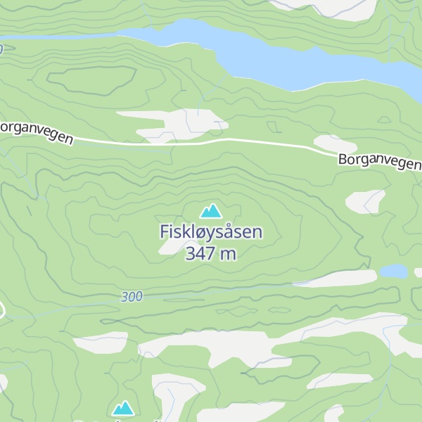 Map of Fiskløysåsen