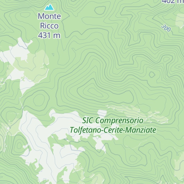 Map of Monte Sassicari