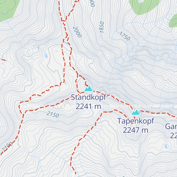 Map of Standkopf