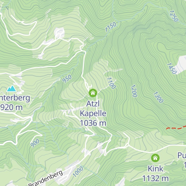Map of Atzl Kapelle