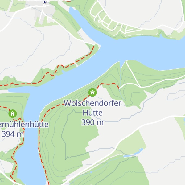 Map of Wolschendorfer Hütte