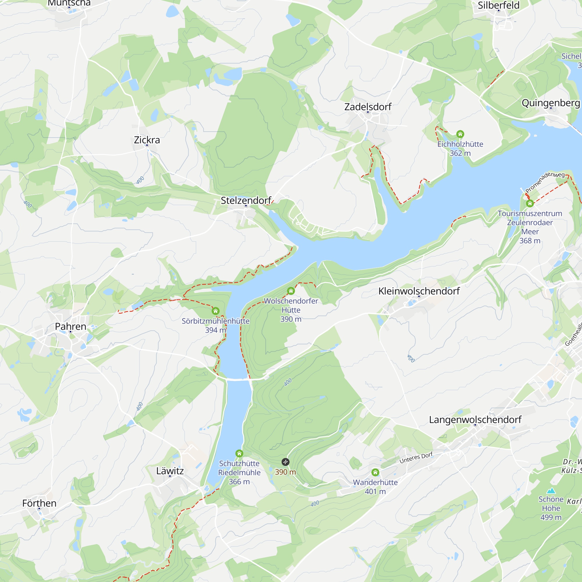 Wolschendorfer Hütte map