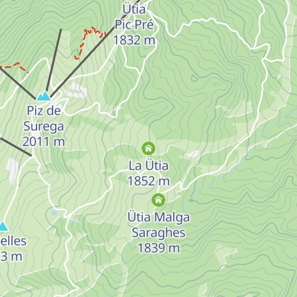 Map of La Ütia