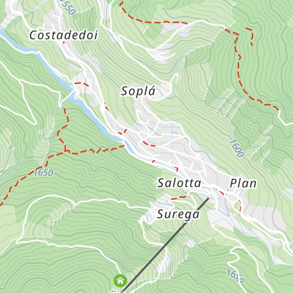 Map of Museum Ladin