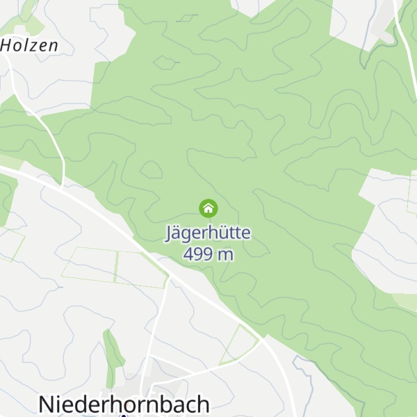 Map of Jägerhütte