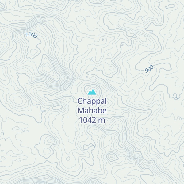 Map of Chappal Mahabe