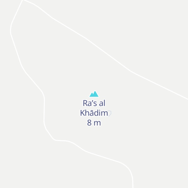 Map of Ra’s al Khādim