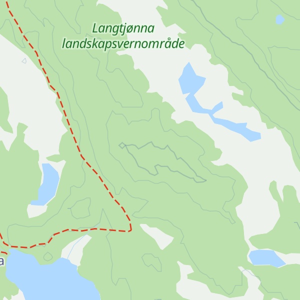 Map of Røstberget
