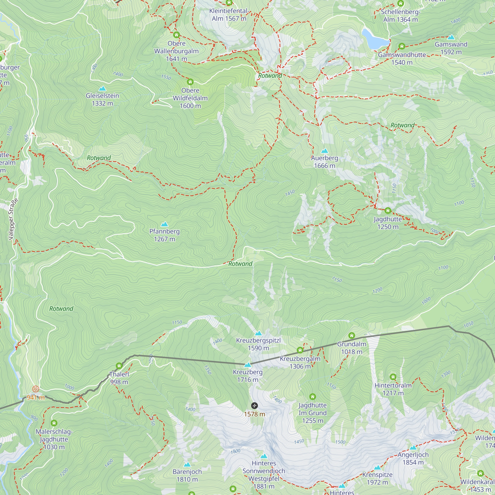 Elendalm map