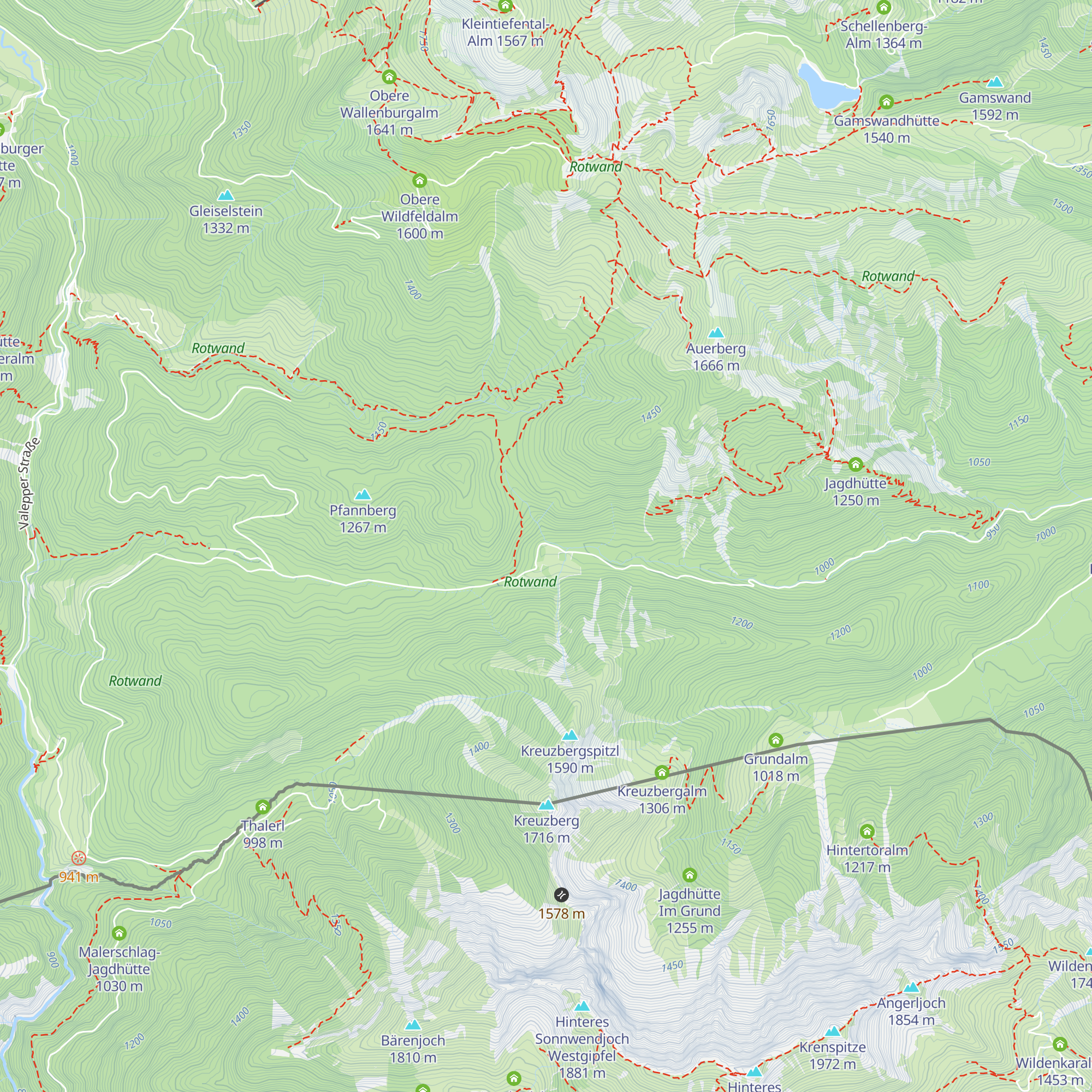 Elendalm map