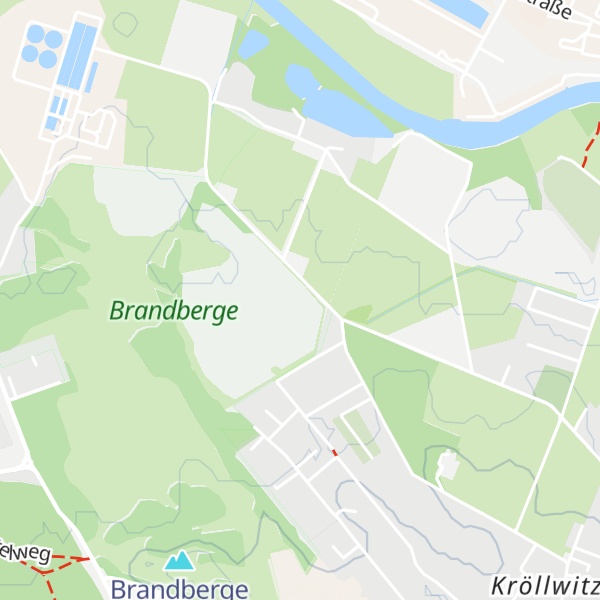 Map of Kröllwitzer Höhen