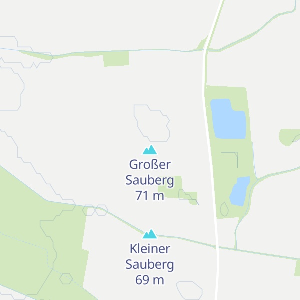 Map of Großer Sauberg