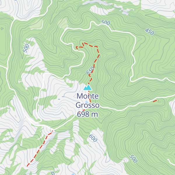 Map of Monte Grosso
