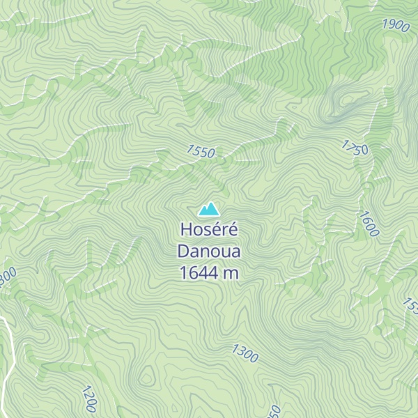 Map of Hoséré Danoua