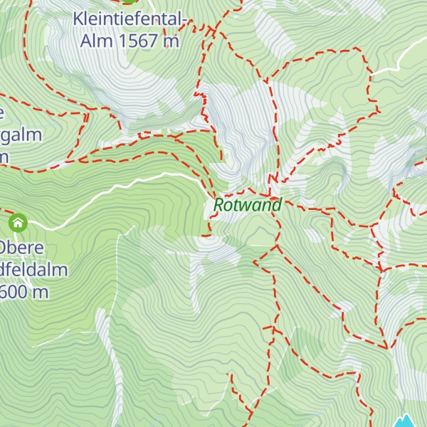 Map of Rotwandhaus