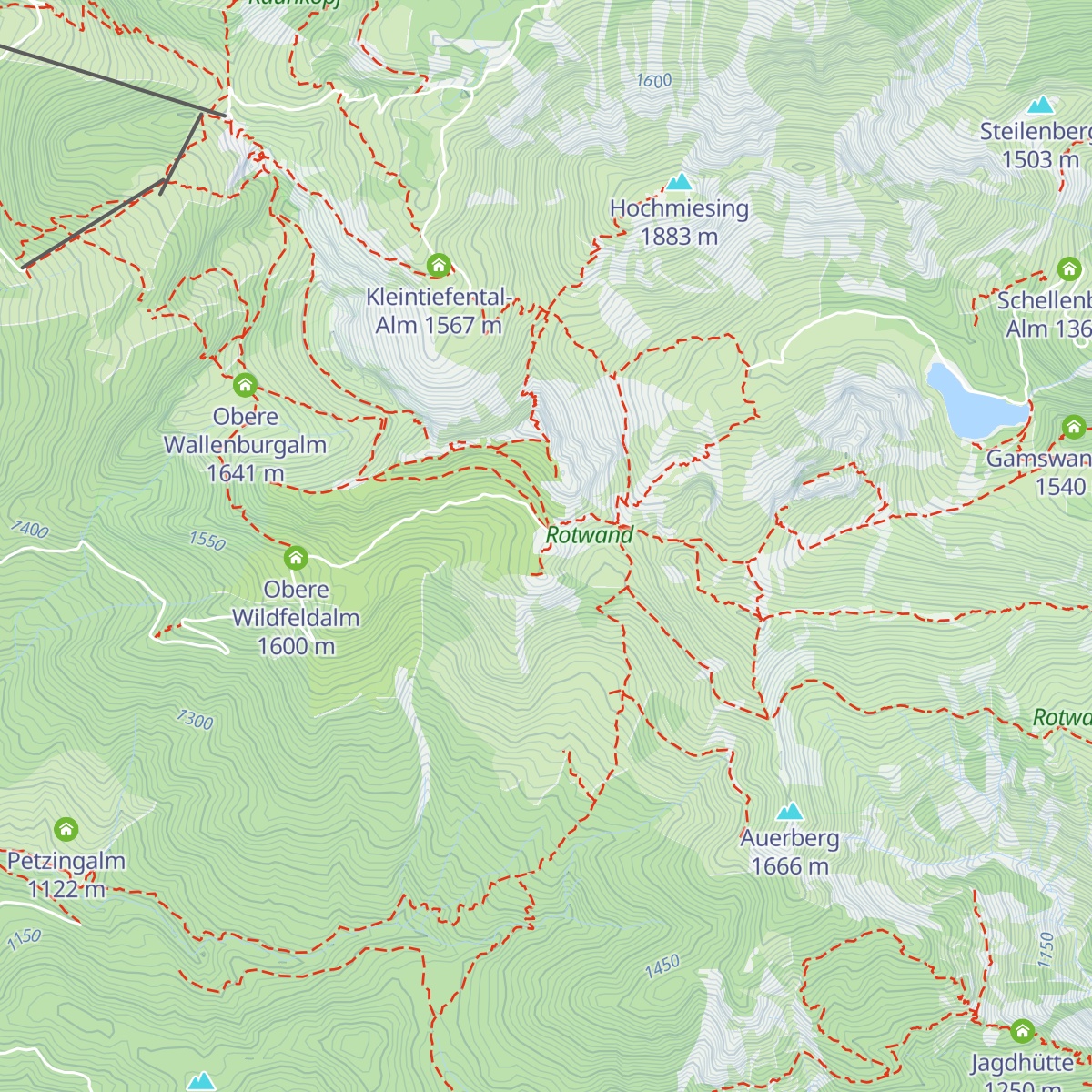 Rotwandhaus map